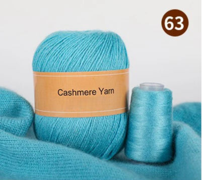 hand-woven thread 21s/3 medium and thick high-matching cashmere yarn, knitted wool ball