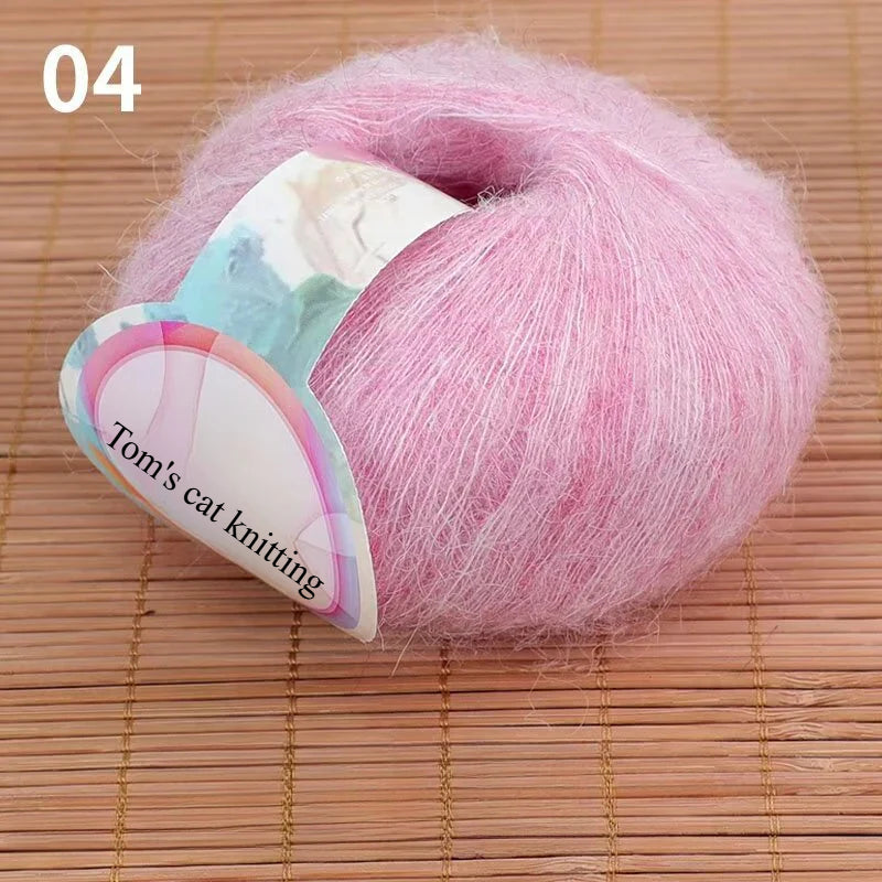 Sea wool ball thread fine thread baby children's sweater scarf shawl wiring crochet DIY knitting material package