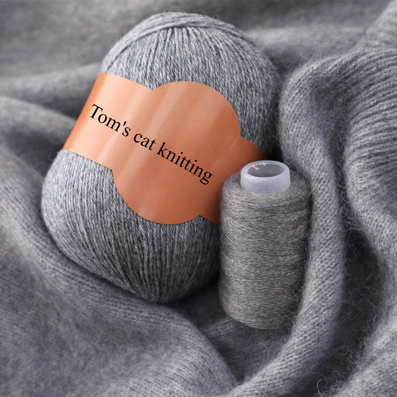 Soft gold, cashmere yarn,sales of medium and rough hand-woven yarn wool
