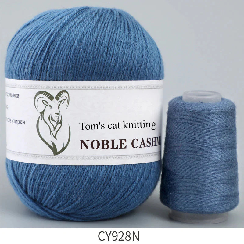 High-grade cashmere thread, medium and rough hand-knitted 16 three-strand wool, autumn and winter wool blended