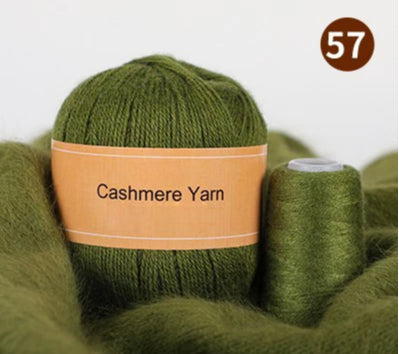 hand-woven thread 21s/3 medium and thick high-matching cashmere yarn, knitted wool ball