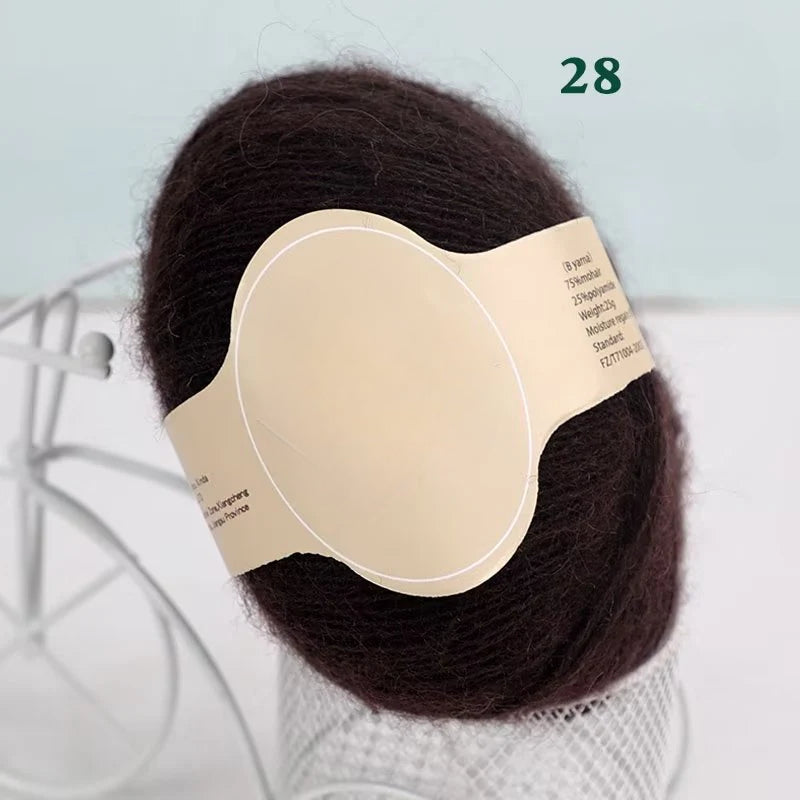 South African baby horse hair wool ball fine hand-woven DIY scarf shawl scarf sweater thread