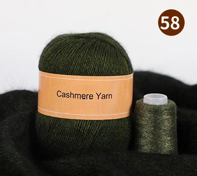 hand-woven thread 21s/3 medium and thick high-matching cashmere yarn, knitted wool ball
