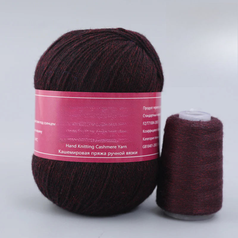 Classic cashmere thread 48 colors 16s/3 medium rough hand knitted cashmere