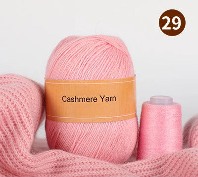hand-woven thread 21s/3 medium and thick high-matching cashmere yarn, knitted wool ball