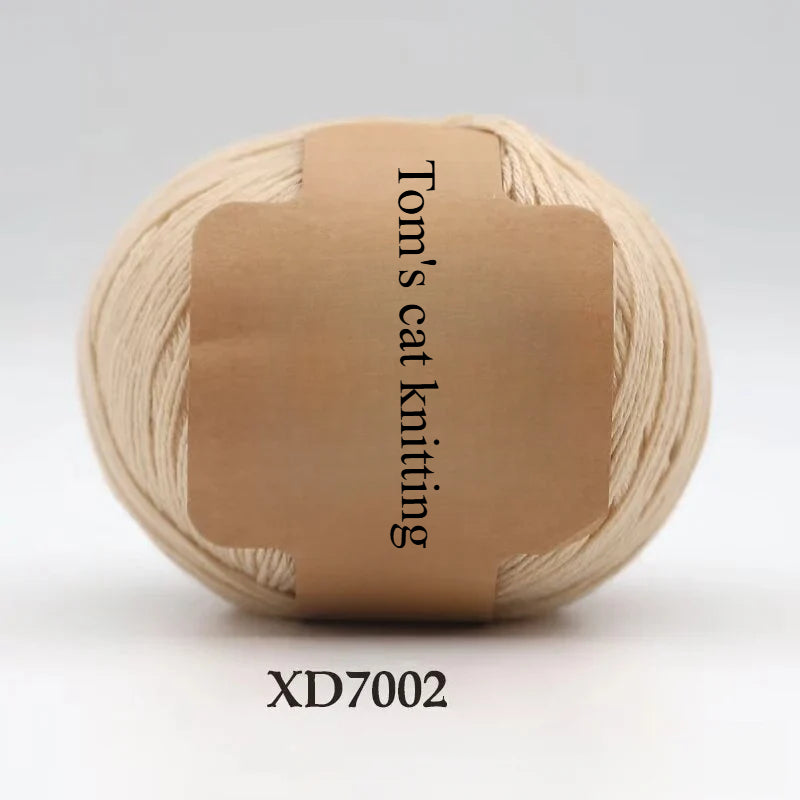 Hand-woven medium and fine pure wool thread anti-pilling and no hair loss soft sweater
