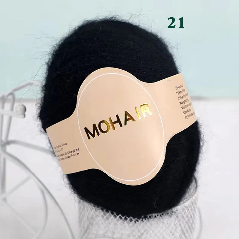 South Africa Super Young Angola Thin Thread 25g High Content Wool Thread Handmade DIY Baby Doll Thread