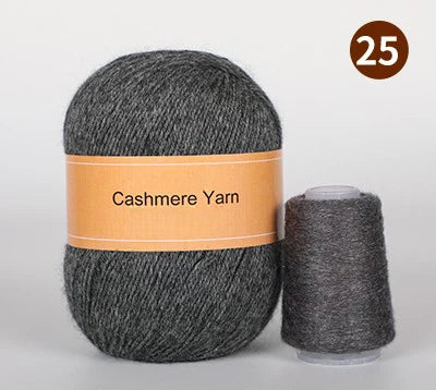 hand-woven thread 21s/3 medium and thick high-matching cashmere yarn, knitted wool ball