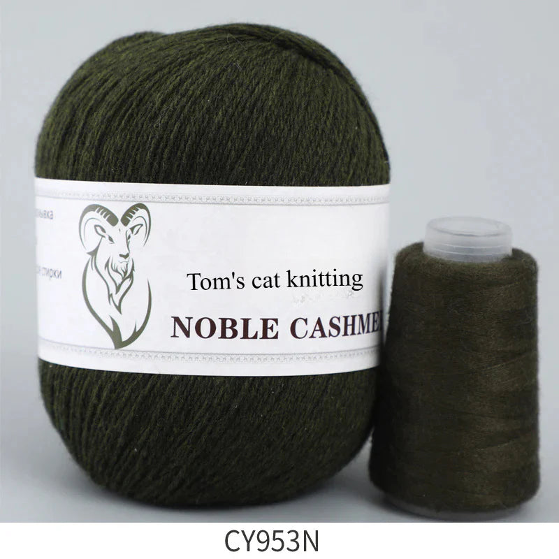 High-grade cashmere thread, medium and rough hand-knitted 16 three-strand wool, autumn and winter wool blended