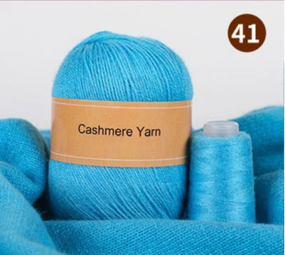 hand-woven thread 21s/3 medium and thick high-matching cashmere yarn, knitted wool ball