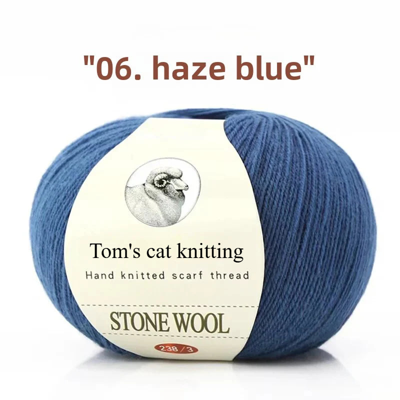 hand-woven lamb wool soft and delicate hand-woven baby sweater milk ball thread