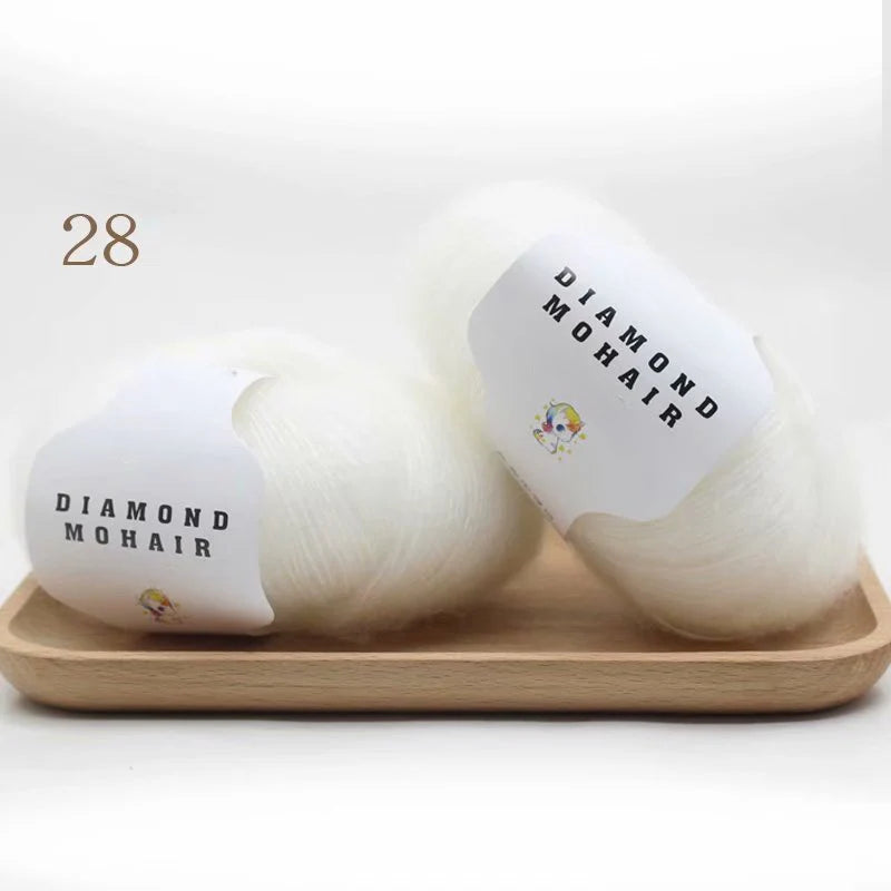 Angola 25g crochet thread pull wool yarn fancy thread hand knitted scarf jacket