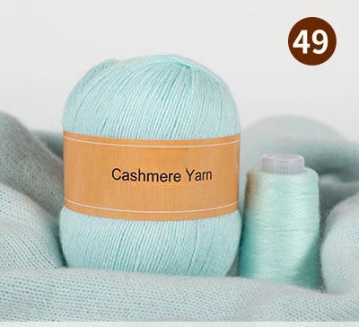 hand-woven thread 21s/3 medium and thick high-matching cashmere yarn, knitted wool ball