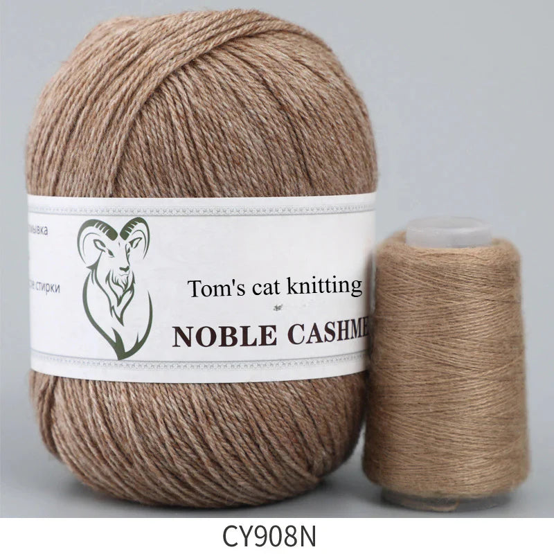 High-grade cashmere thread, medium and rough hand-knitted 16 three-strand wool, autumn and winter wool blended