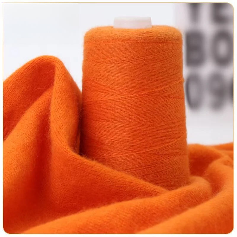 Two strands of cashmere thread, genuine cashmere thread 100 woven hand-woven scarf yarn, pure DIY wool