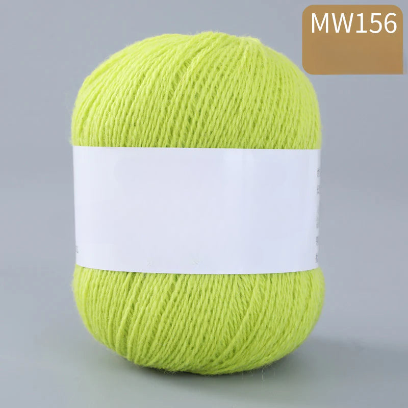 62 color 100% pure wool thread, Australian DIY14s/2 medium rough hand-knitted merino yarn