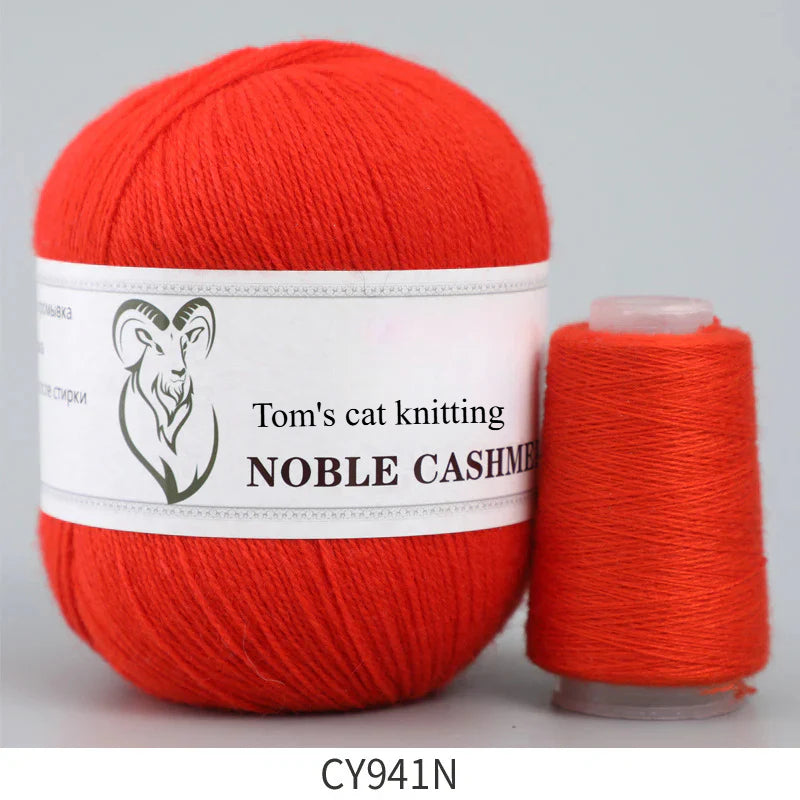 High-grade cashmere thread, medium and rough hand-knitted 16 three-strand wool, autumn and winter wool blended