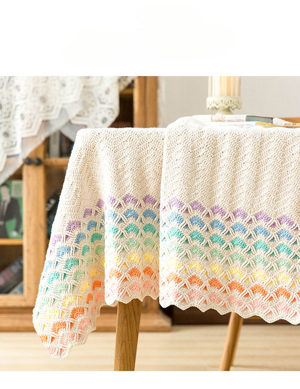 Knit handmade   Blanket      Cotton thread   Special gift knit blanket knit blanket kit knit blanket knit blanket pattern