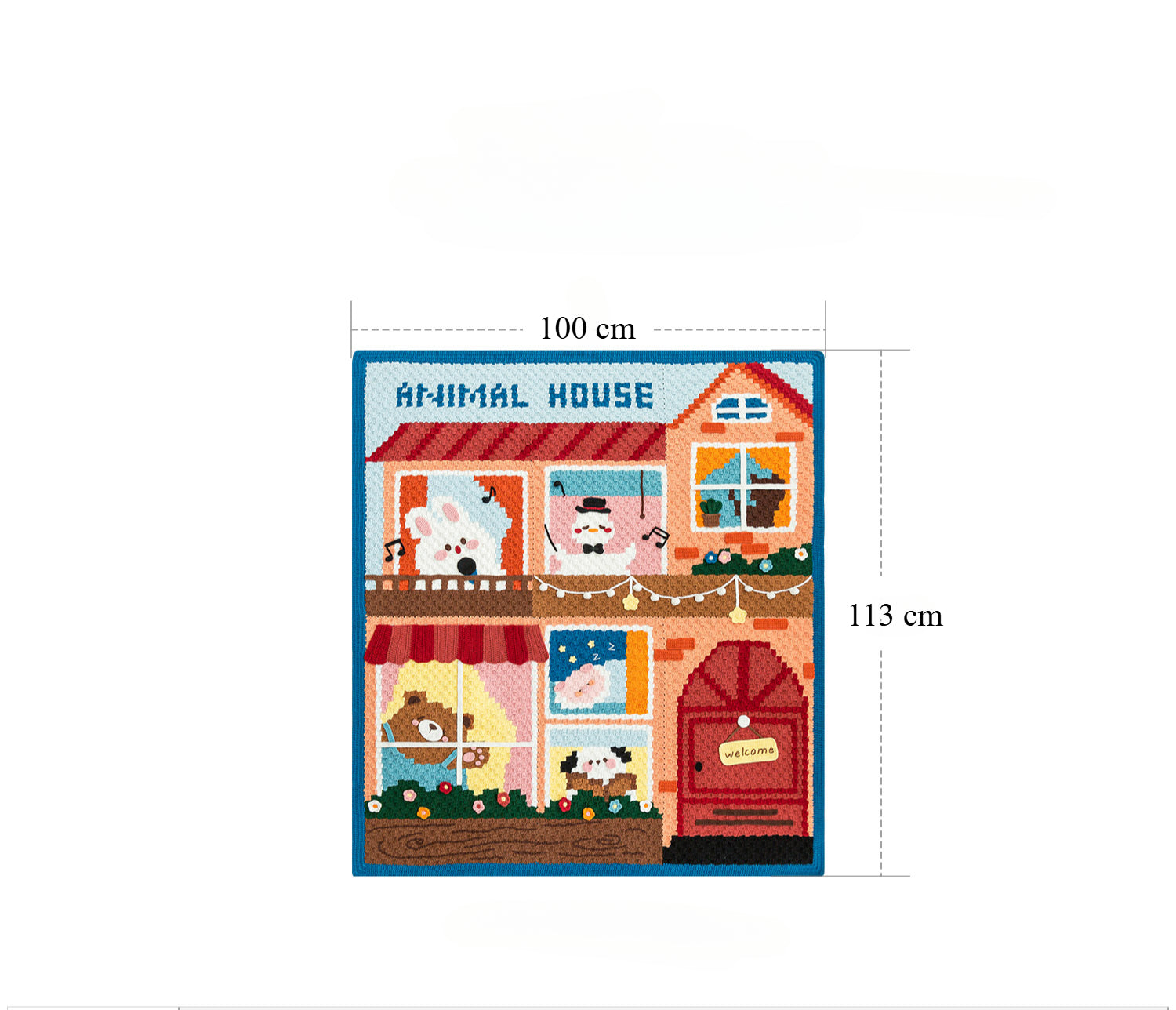 handmade   Blanket      Cotton thread   Special gift knit blanket knit blanket baby knit blanket kit