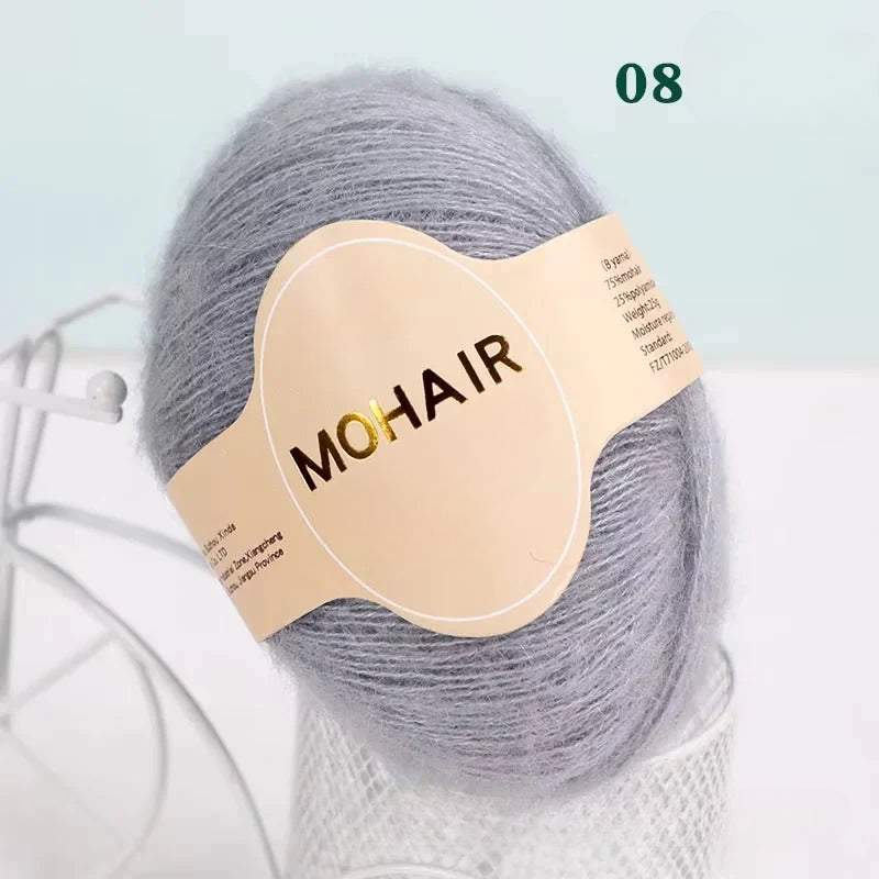 South Africa Super Young Angola Thin Thread 25g High Content Wool Thread Handmade DIY Baby Doll Thread