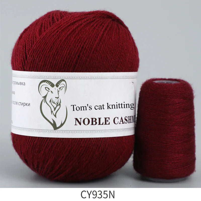 High-grade cashmere thread, medium and rough hand-knitted 16 three-strand wool, autumn and winter wool blended