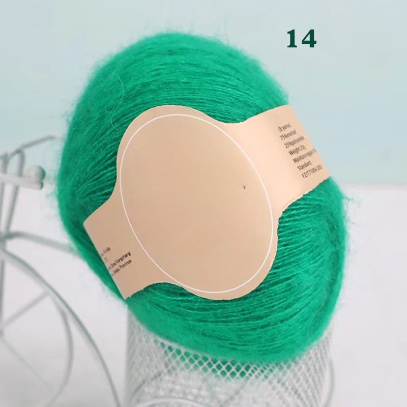 South African baby horse hair wool ball fine hand-woven DIY scarf shawl scarf sweater thread