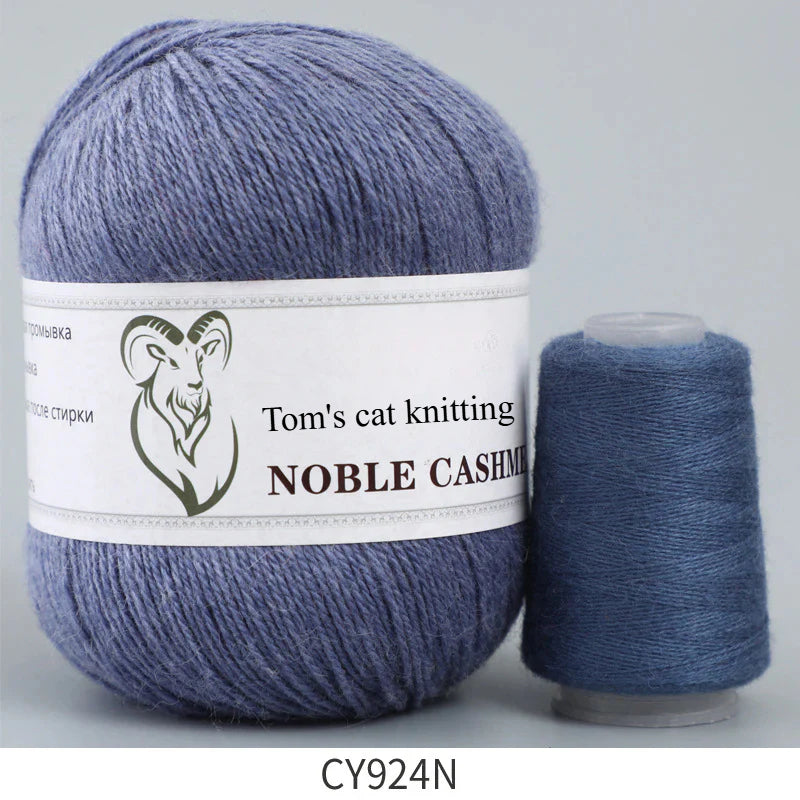 High-grade cashmere thread, medium and rough hand-knitted 16 three-strand wool, autumn and winter wool blended