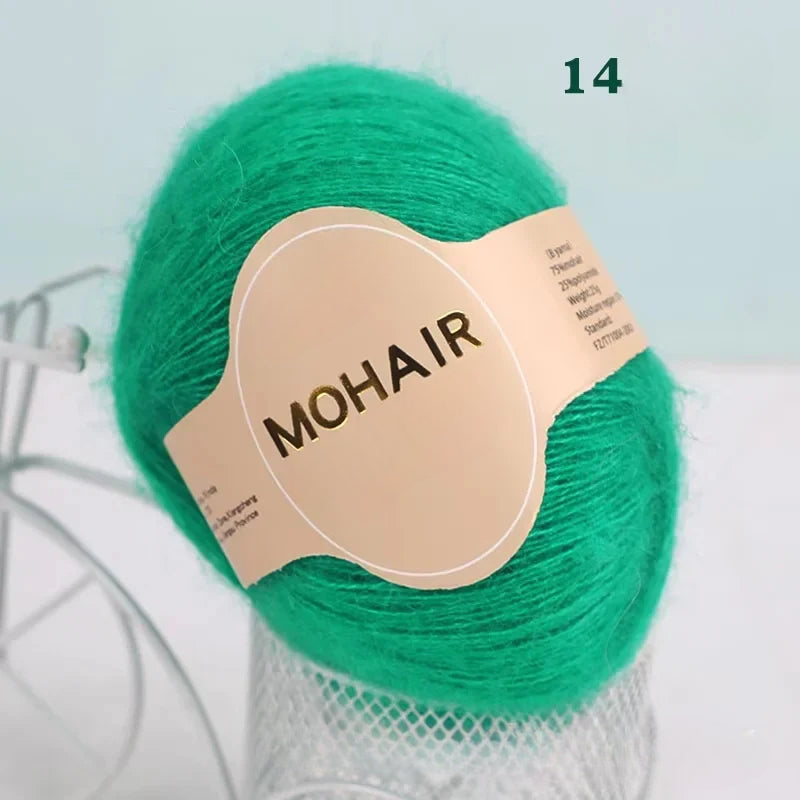 South Africa Super Young Angola Thin Thread 25g High Content Wool Thread Handmade DIY Baby Doll Thread