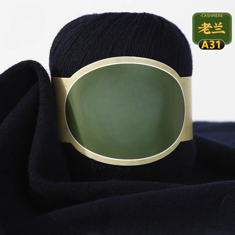 Four strands of cashmere thread hand-woven woven thread unmarked hand-woven scarf thread 100 pure cashmere thread