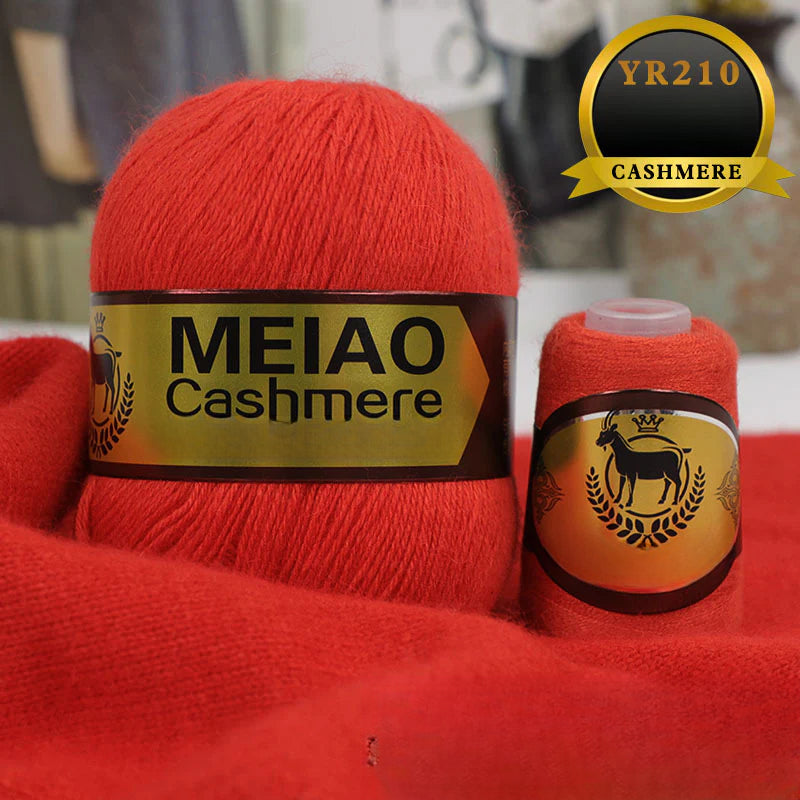 genuine high-end American and Australian platinum pure cashmere 6 + 6 boutique medium and rough hand-woven elastic sweater
