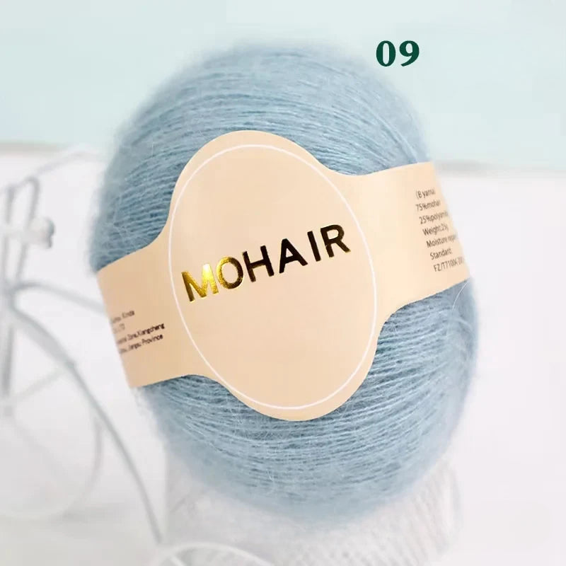 South Africa Super Young Angola Thin Thread 25g High Content Wool Thread Handmade DIY Baby Doll Thread