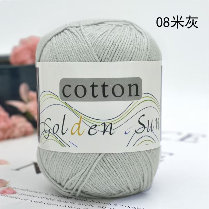 Cotton Children's pure cotton thread, baby wool, hand-woven pure cotton thread Baby wool Pure cotton baby thread