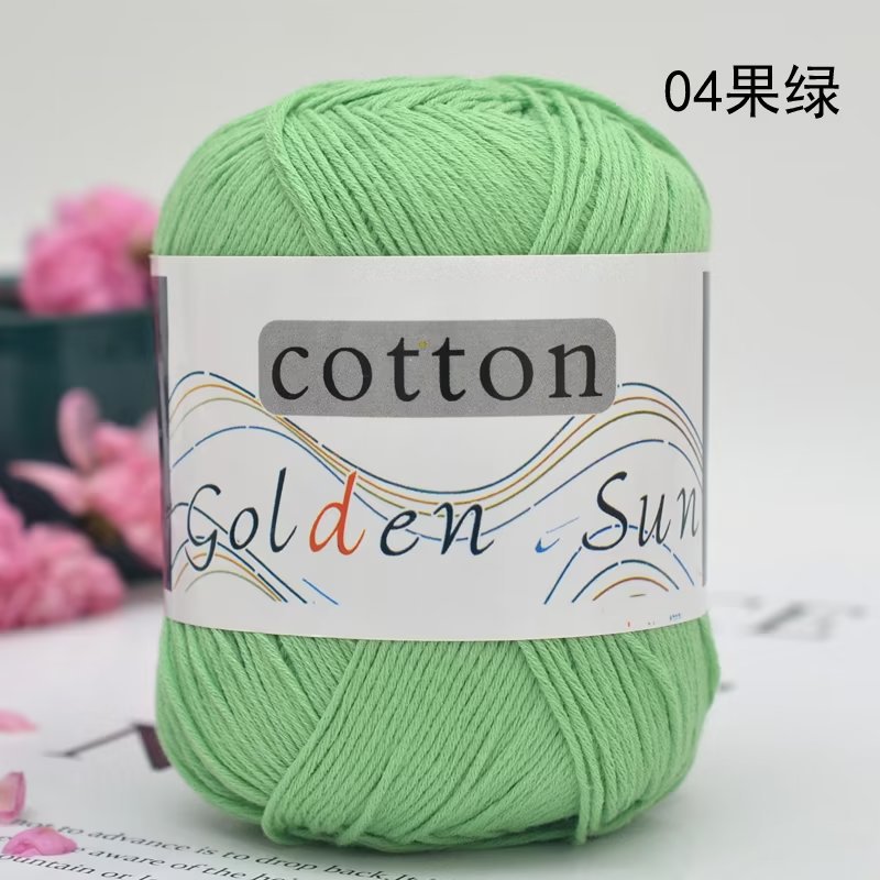 Cotton Children's pure cotton thread, baby wool, hand-woven pure cotton thread Baby wool Pure cotton baby thread
