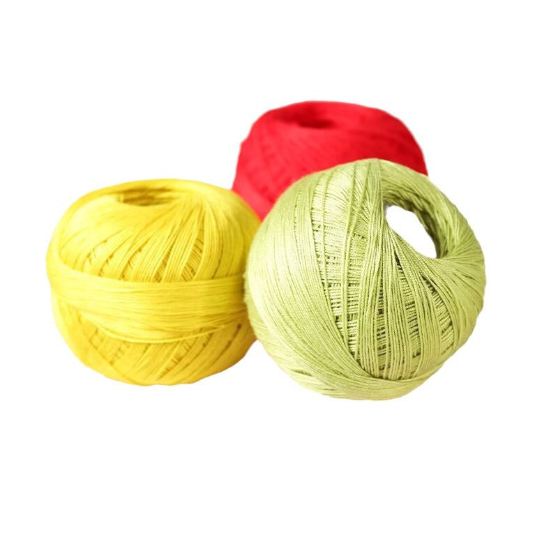 No. 7 lace cotton thread strong twist DIY hand crochet cotton thread knitted adult children's universal sweater