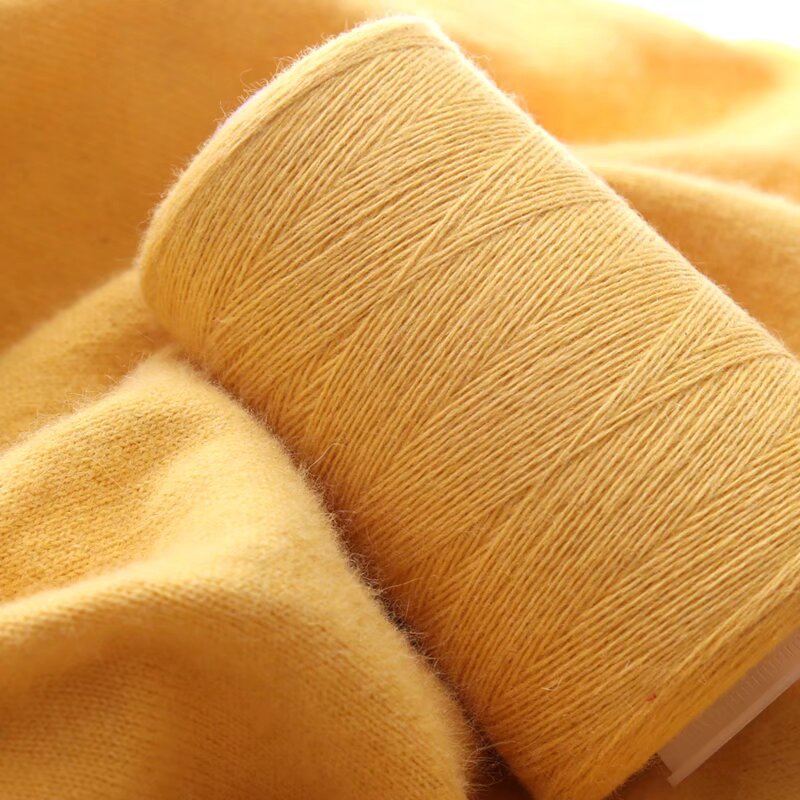 Two strands of cashmere thread, genuine cashmere thread 100 woven hand-woven scarf yarn, pure DIY wool