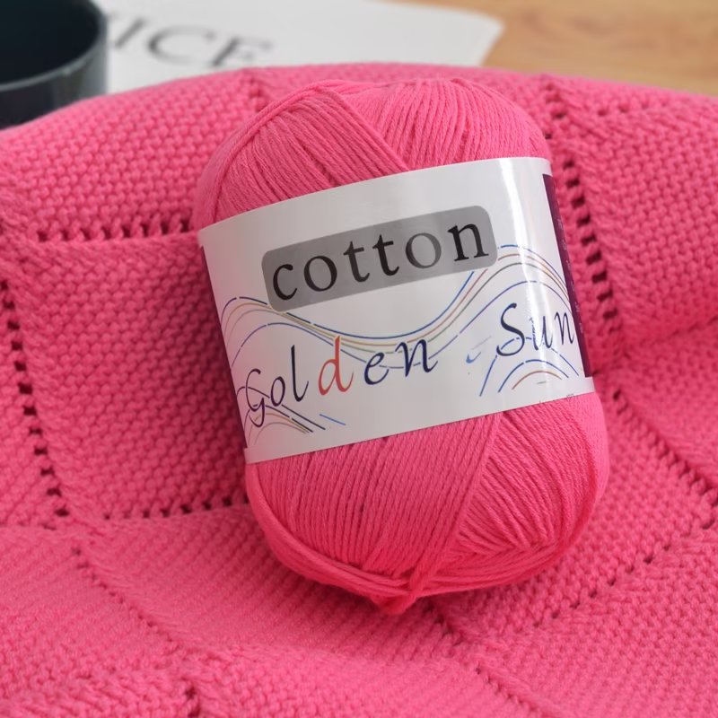 Cotton Children's pure cotton thread, baby wool, hand-woven pure cotton thread Baby wool Pure cotton baby thread