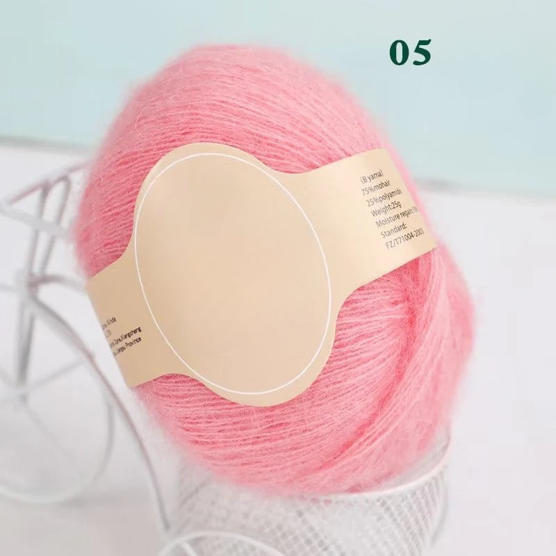 South African baby horse hair wool ball fine hand-woven DIY scarf shawl scarf sweater thread