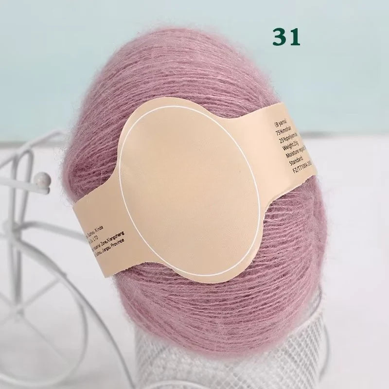 South African baby horse hair wool ball fine hand-woven DIY scarf shawl scarf sweater thread