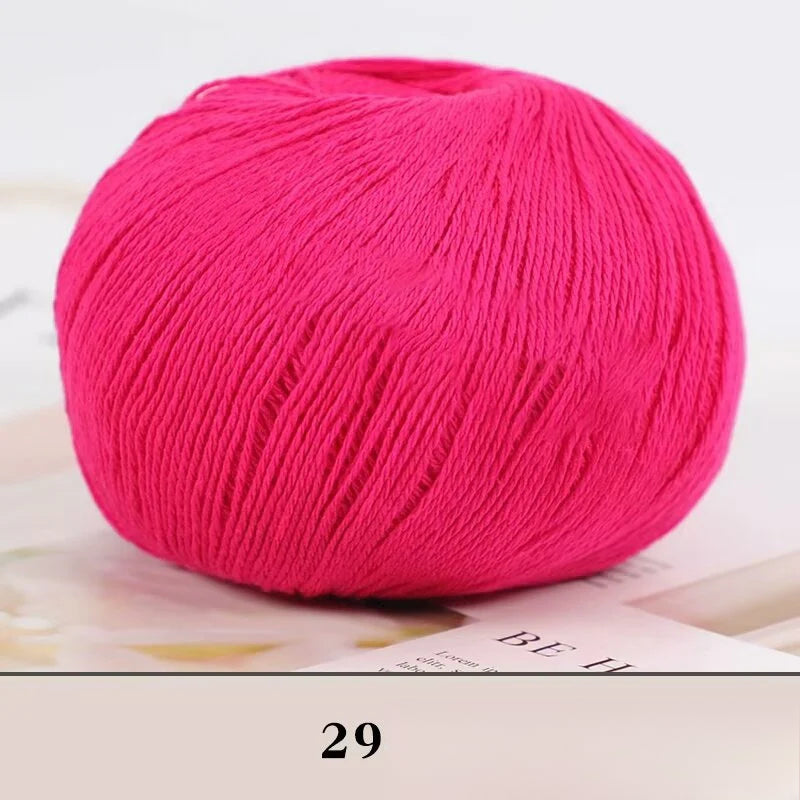 Cashmere thread, hand-woven medium and rough sweater, scarf, wool ball