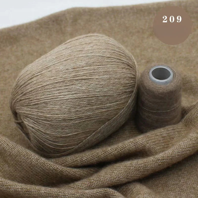 Fleece emperor 6 + 6 cashmere yarn woven hand knitted cashmere thread scarf thread hat significant other thread