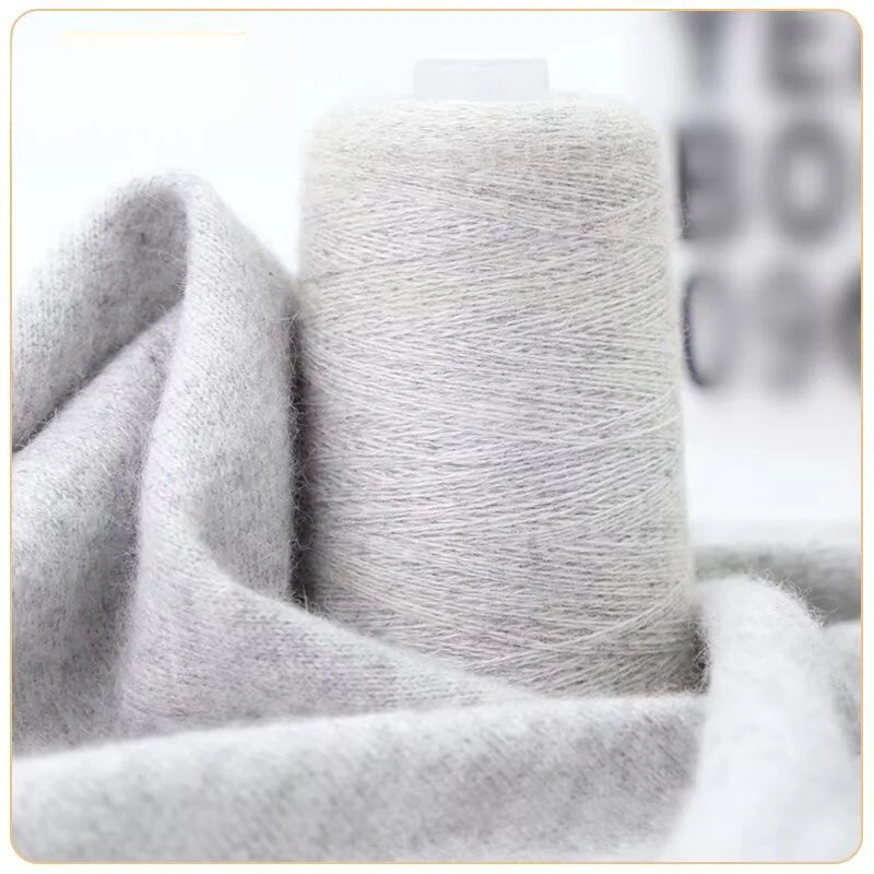 Two strands of cashmere thread, genuine cashmere thread 100 woven hand-woven scarf yarn, pure DIY wool