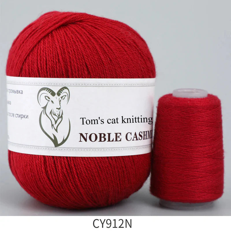 High-grade cashmere thread, medium and rough hand-knitted 16 three-strand wool, autumn and winter wool blended