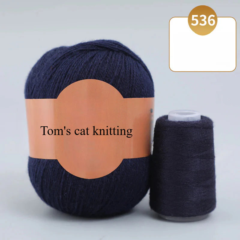 Soft gold, cashmere yarn,sales of medium and rough hand-woven yarn wool