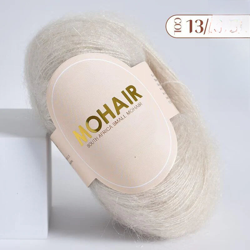 Wool thread hand-woven shawl cashmere wiring long hair fine wool ball