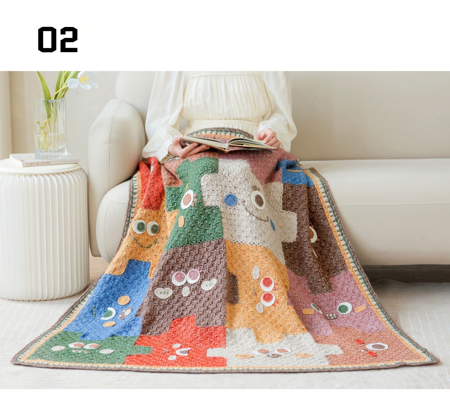 handmade   Blanket      Cotton thread   Special gift  baby blanket  knit blanket knit blanket pattern