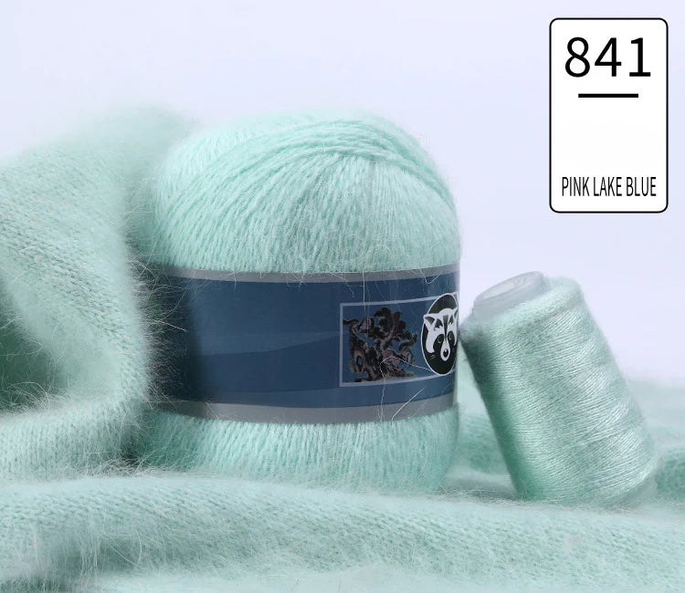 3 sets/bag, long-haired mink fleece yarn