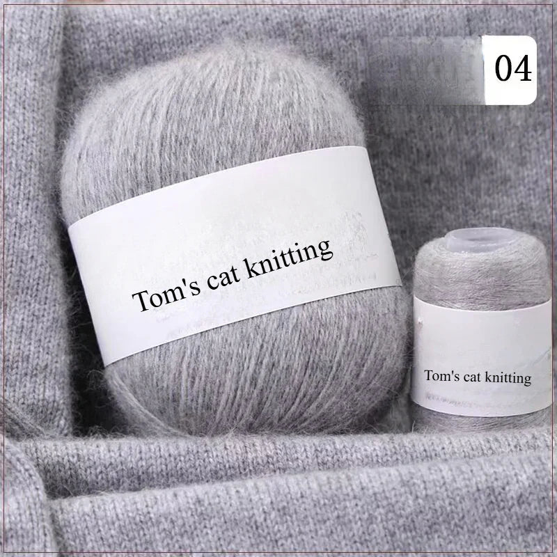 Cashmere thread hand-woven medium and thick wool ball DIY scarf hand-woven baby wool ball thread