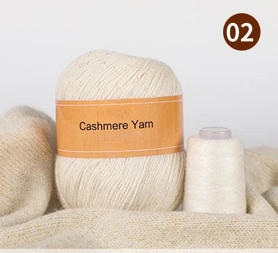 hand-woven thread 21s/3 medium and thick high-matching cashmere yarn, knitted wool ball