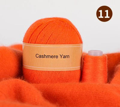hand-woven thread 21s/3 medium and thick high-matching cashmere yarn, knitted wool ball