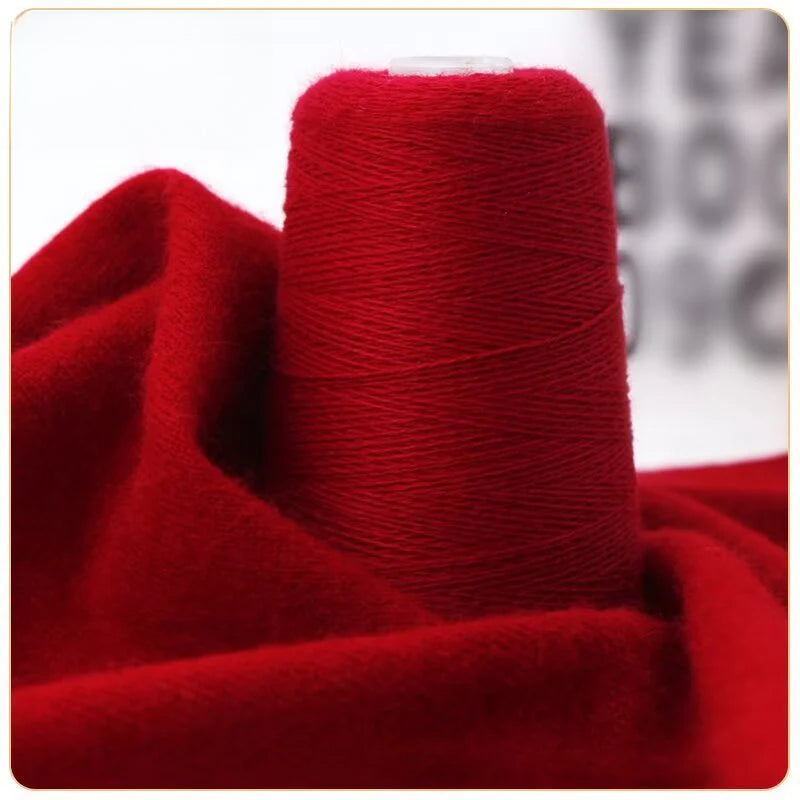 Two strands of cashmere thread, genuine cashmere thread 100 woven hand-woven scarf yarn, pure DIY wool